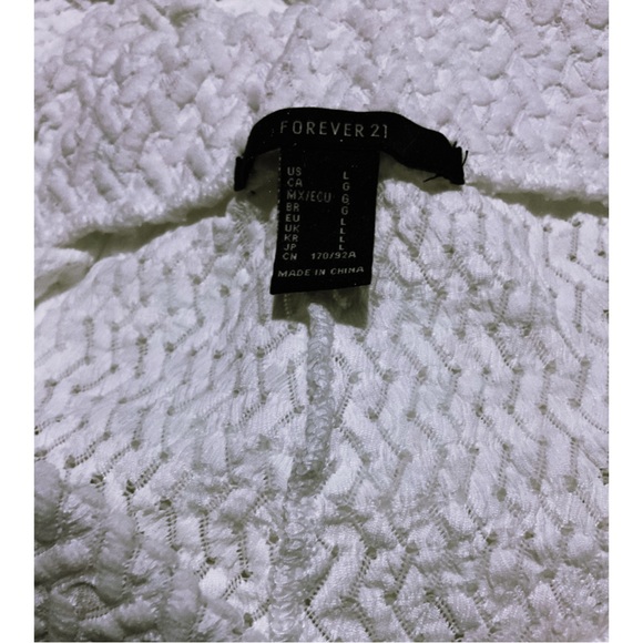 FOREVER 21 ~Crochet Flare Pants (NWT) - Picture 9 of 9